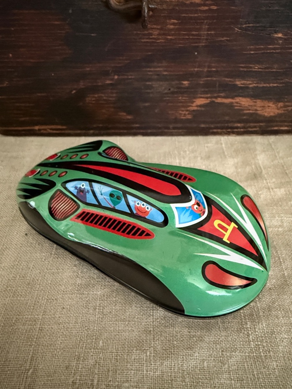 VTG | Schylling Futuristic Alien Friction Toy Car